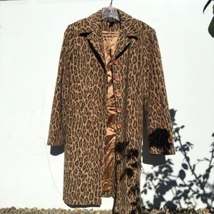 Cheetah print Coat
